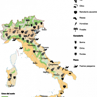 Italy Land Use map