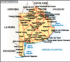 Mapa Buenos Aires