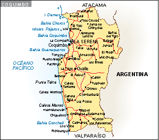 Mapa Coquimbo