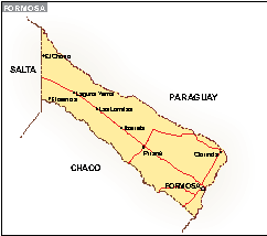 Mapa Formosa