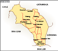 Mapa La Rioja