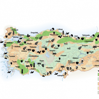 Turkey Land Use map