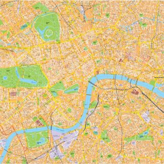 London Vector Streetmap